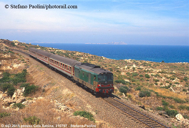 La ferrovia Olbia Golfo Aranci Marittima